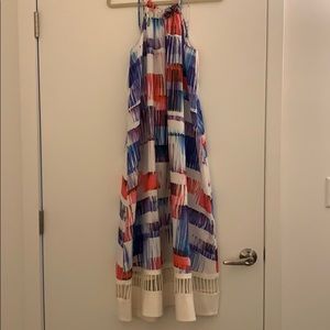 Anthropologie colorful dress size small